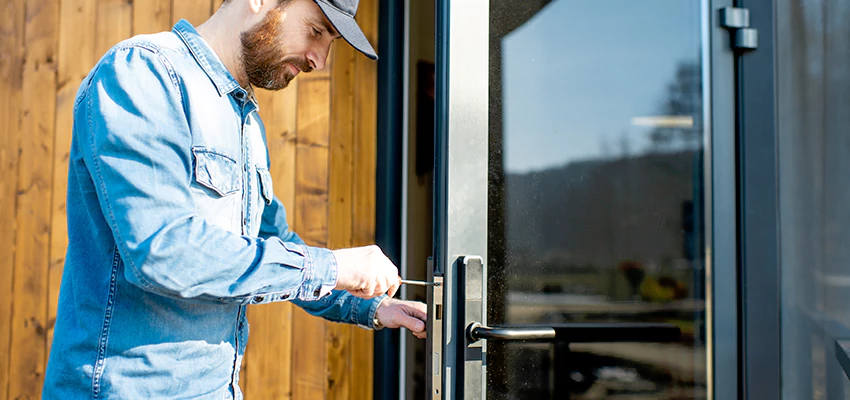 Frameless Glass Storefront Door Locks Replacement in Ladera Heights, CA